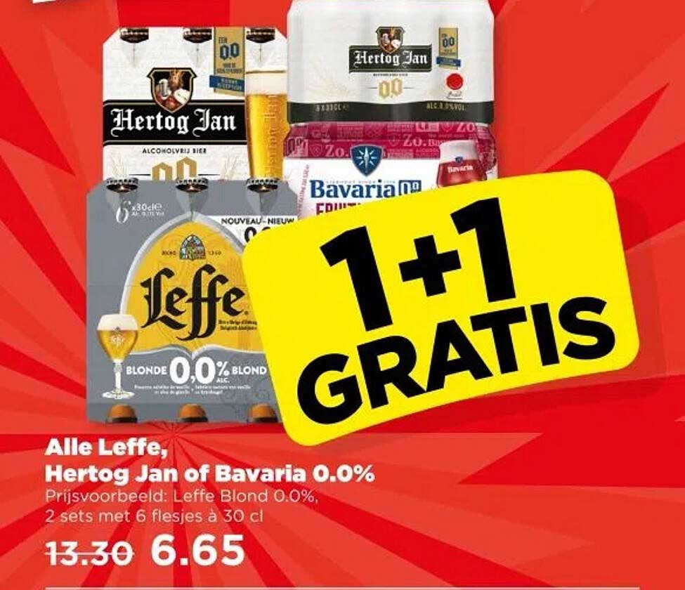 Alle Leffe, Hertog Jan of Bavaria 0.0%