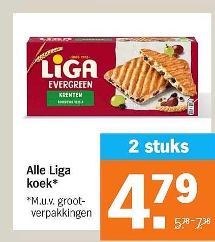 Alle Liga koek*