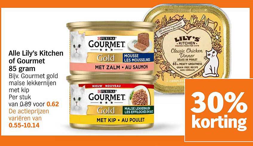 Alle Lily’s Kitchen of Gourmet 85 gram