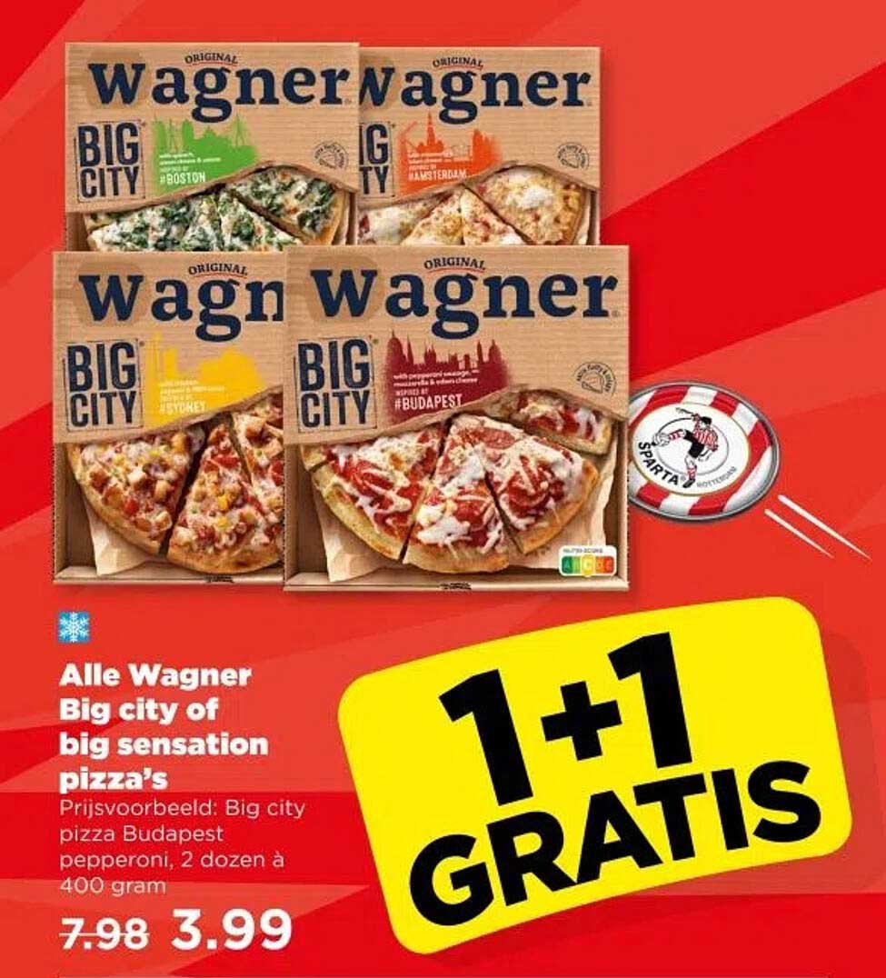 Alle Wagner Big city of big sensation pizza's