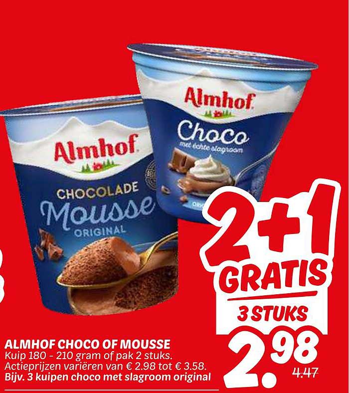 ALMHOF CHOCO OF MOUSSE