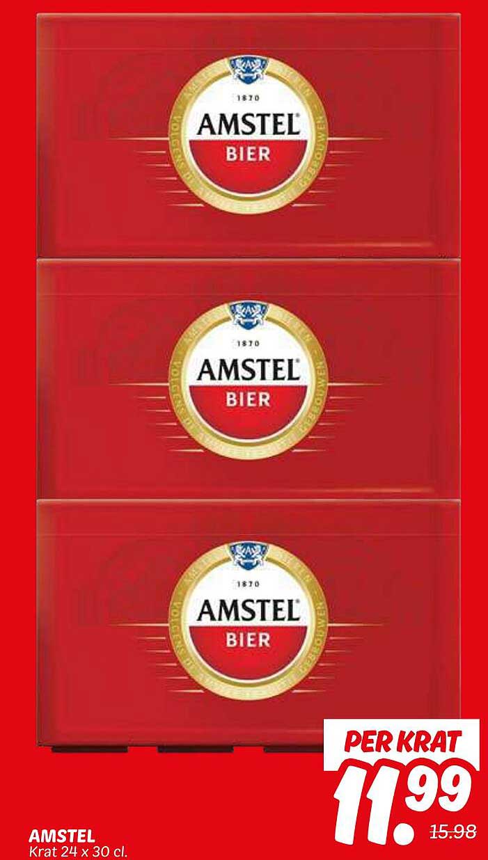 AMSTEL Krat 24 x 30 cl