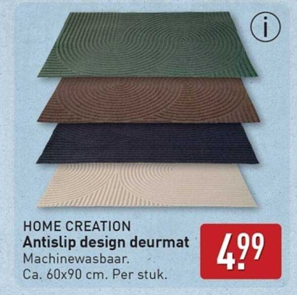 Antislip design deurmat