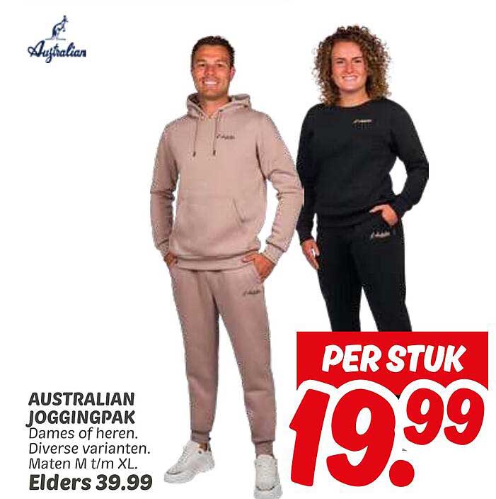 AUSTRALIAN JOGGINGPAK