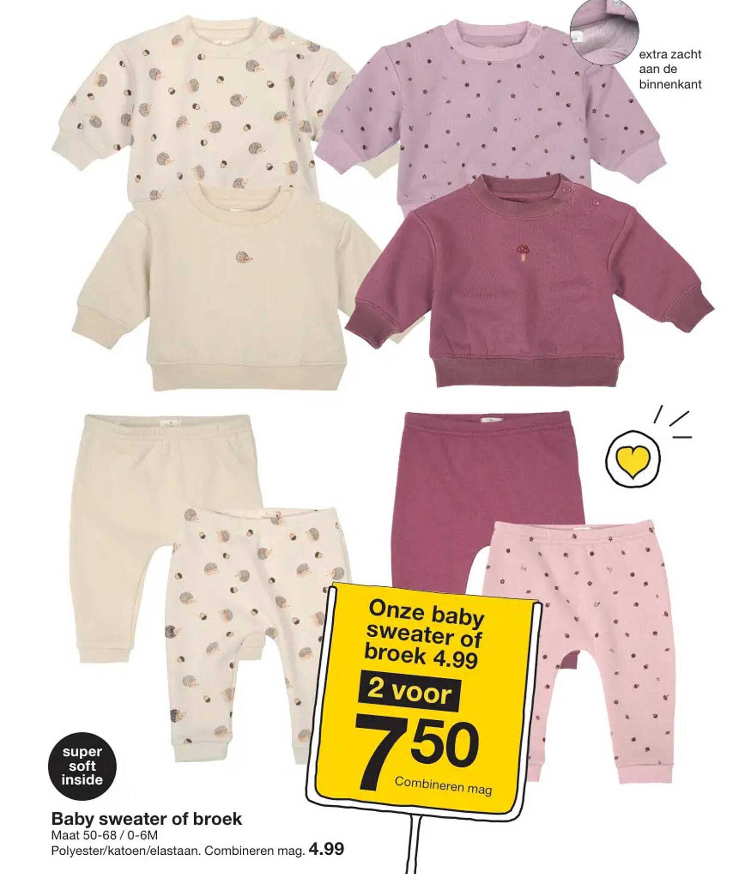 Baby sweater of broek