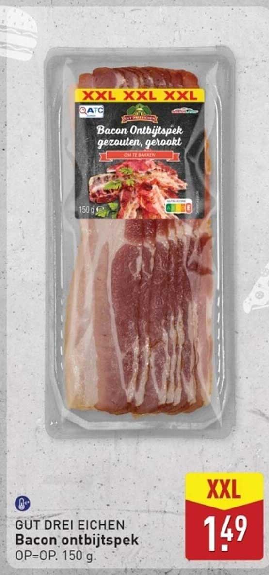 Bacon ontbijtspek