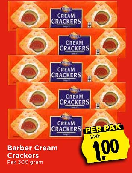 Barber Cream Crackers