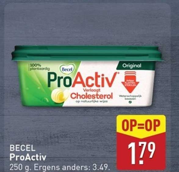BECEL ProActiv 250 g. Ergens anders: 3.49.