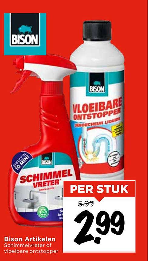 Bison Artikelen Schimmelvreter of vloeibare ontstopper