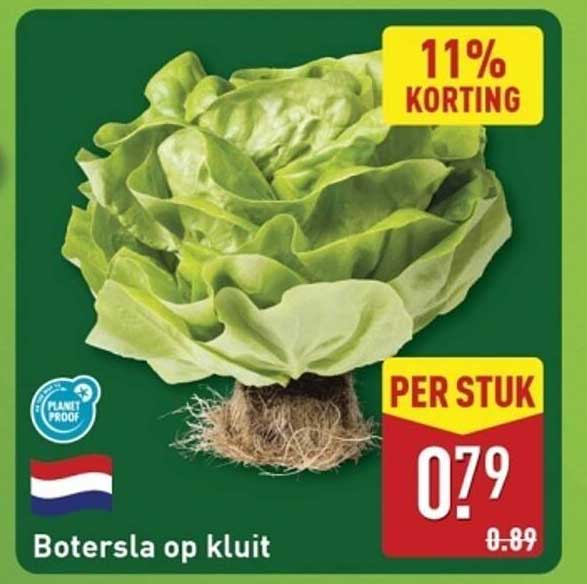 Botersla op kluit