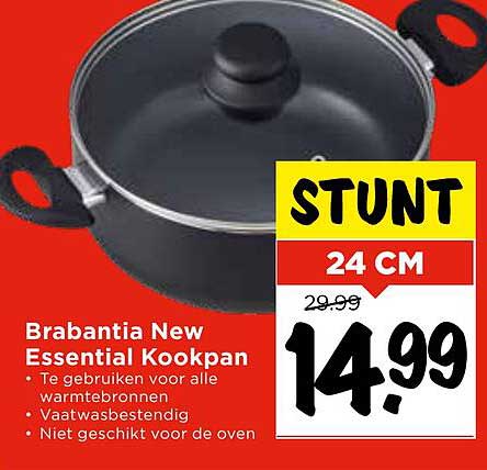 Brabantia New Essential Kookpan 24 cm