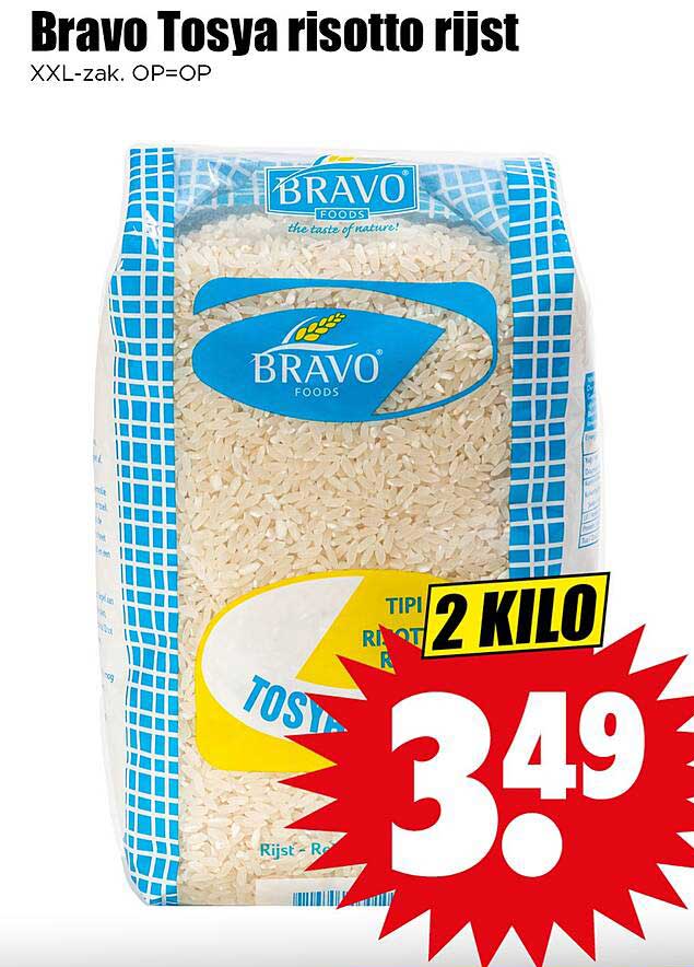 Bravo Tosya risotto rijst