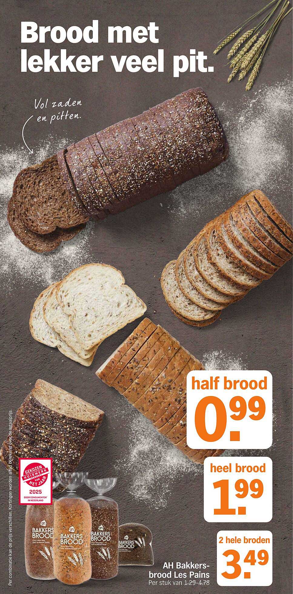Brood met lekker veel pit.