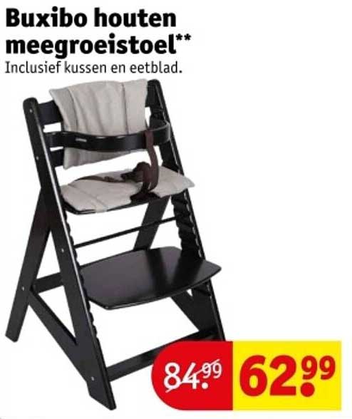 Buxibo houten meegroeistoel**