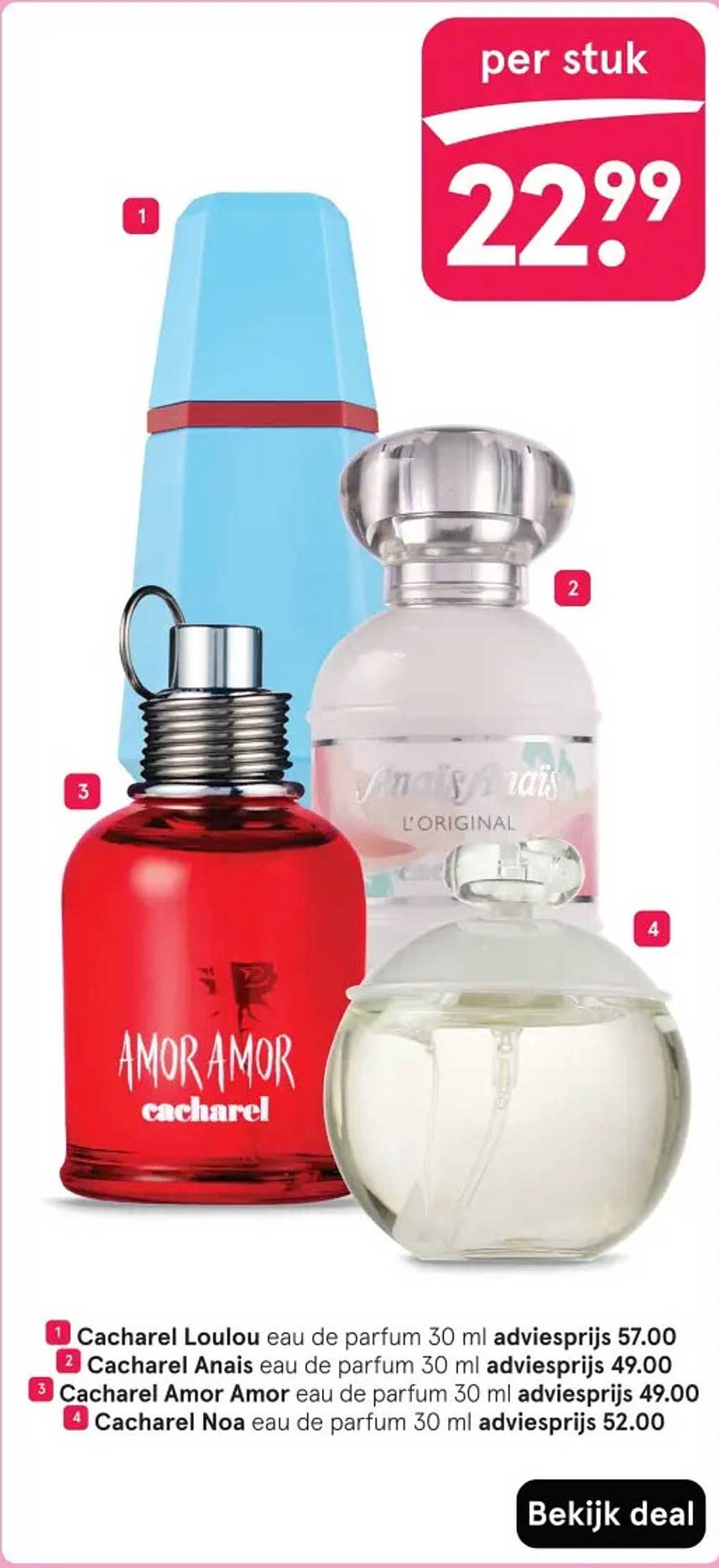 Cacharel Amor Amor eau de parfum 30 ml