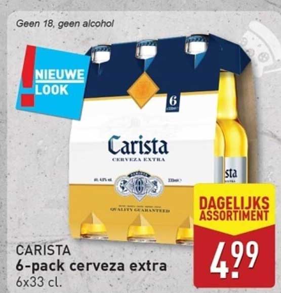 CARISTA 6-pack cerveza extra