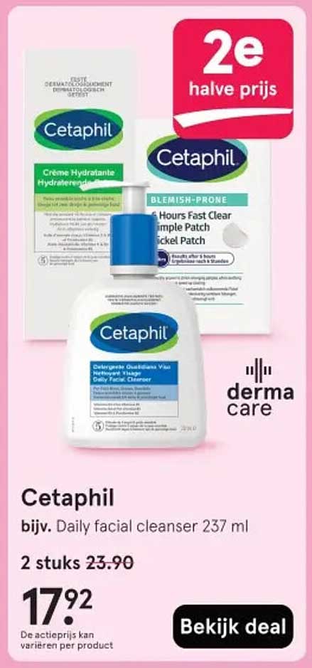 Cetaphil bijv. Daily facial cleanser 237 ml