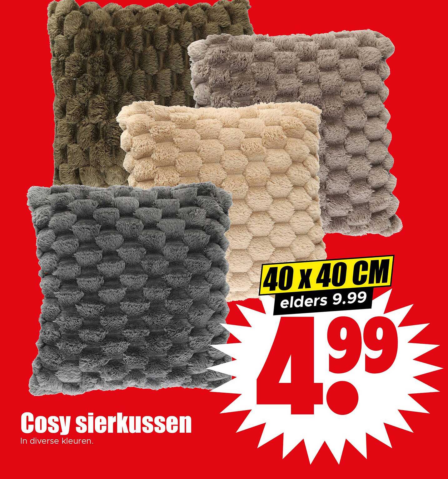 Cosy sierkussen