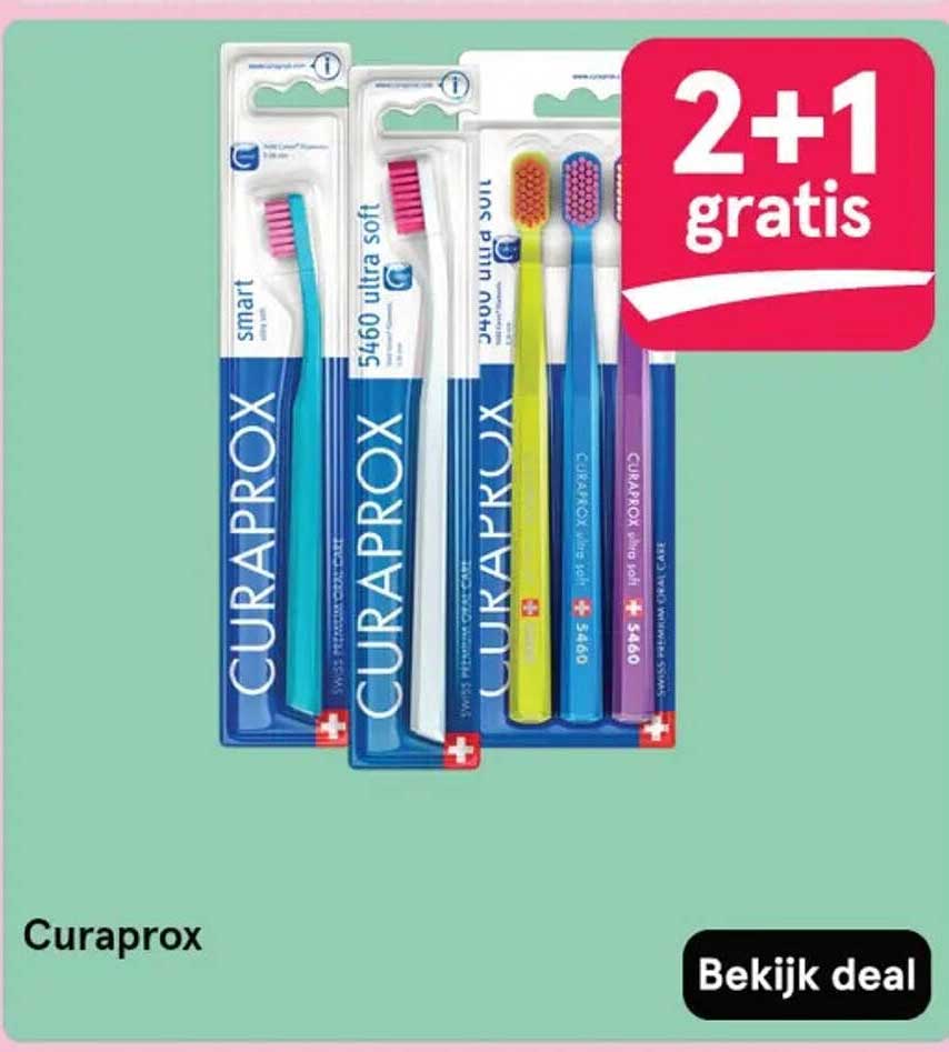 Curaprox 2+1 gratis