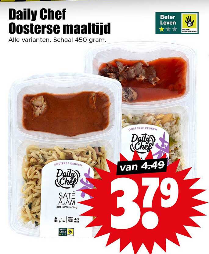 Daily Chef Oosterse maaltijd