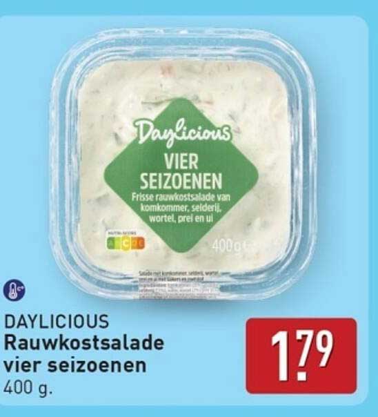 DAYLICIOUS Rauwkostsalade vier seizoenen