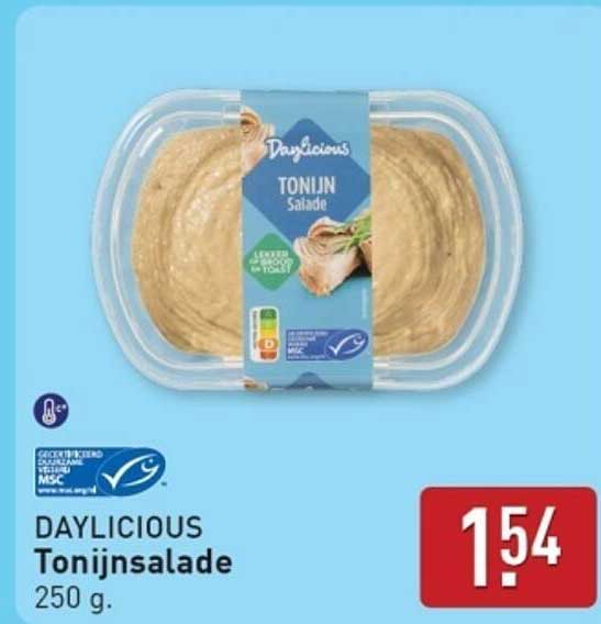 DAYLICIOUS Tonijnsalade 250 g.