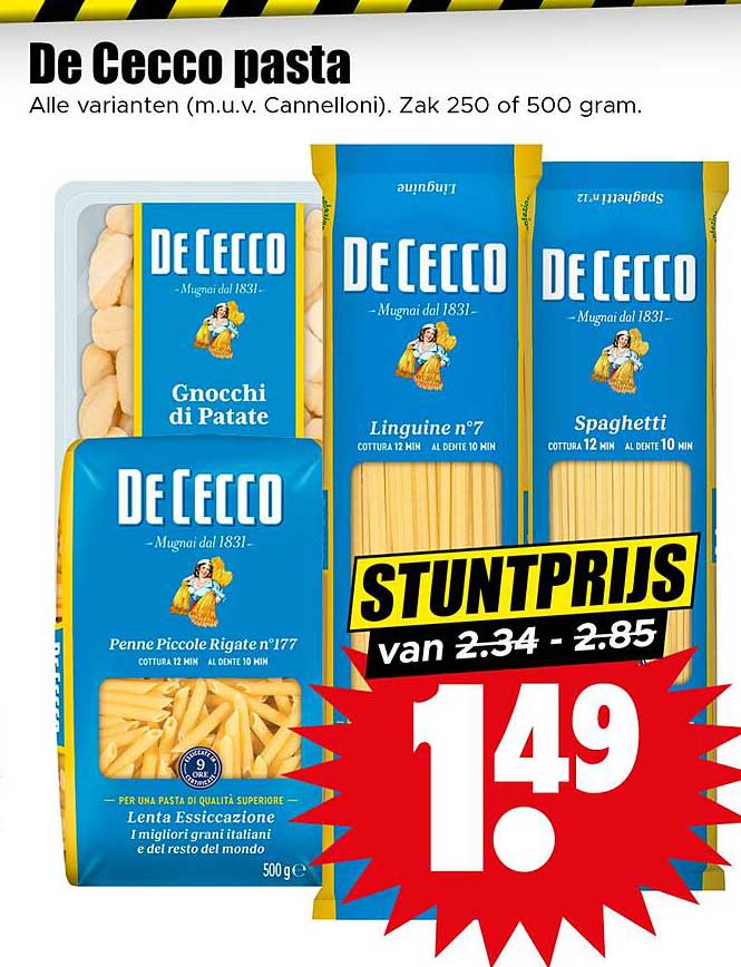 De Cecco pasta