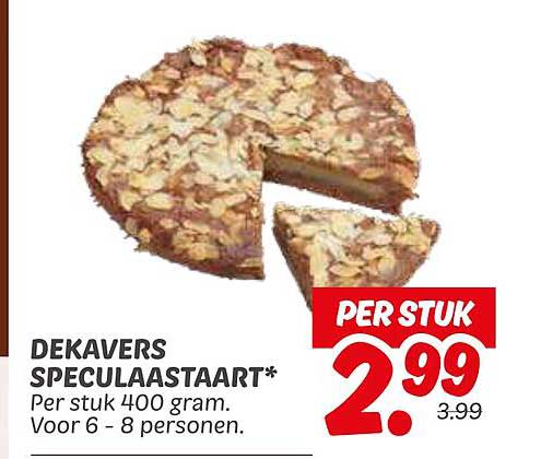 DEKAVERS SPECULAASSTAART*