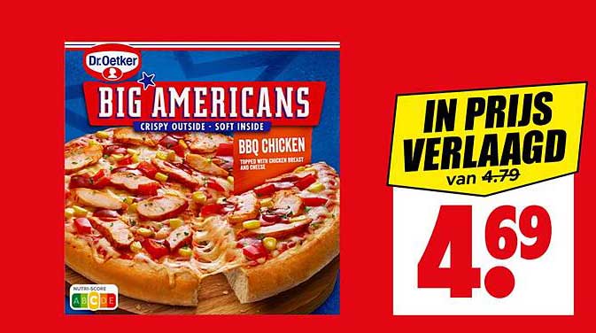Dr. Oetker Big Americans BBQ Chicken