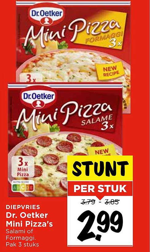 Dr. Oetker Mini Pizza’s