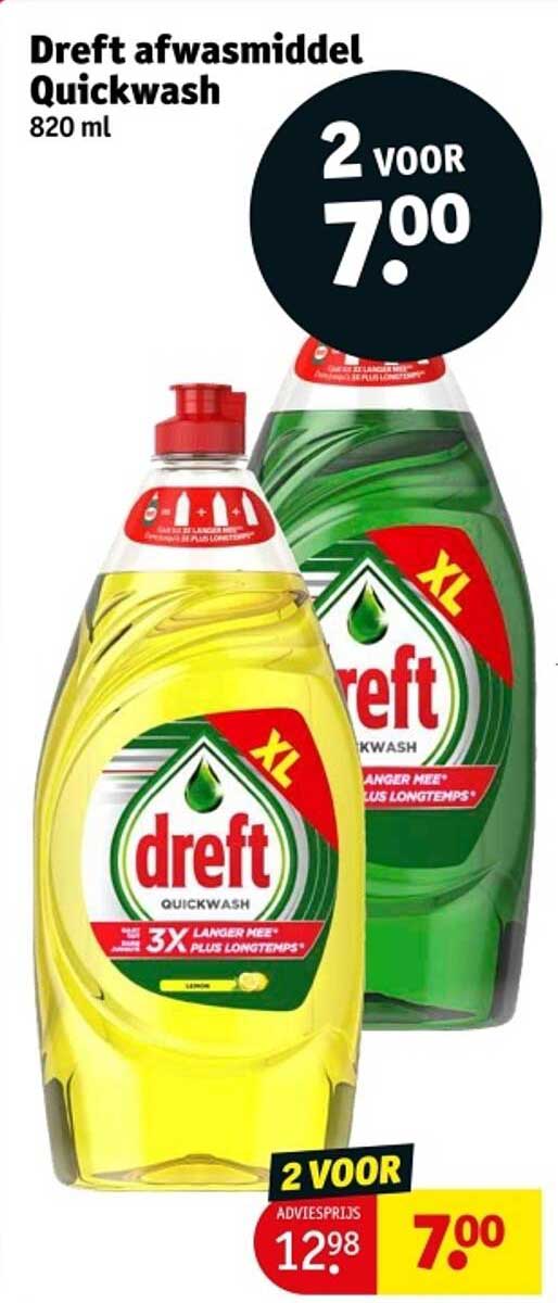 Dreft afwasmiddel Quickwash 820 ml