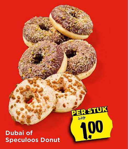 Dubai of Speculoos Donut