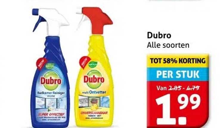 Dubro - Alle soorten