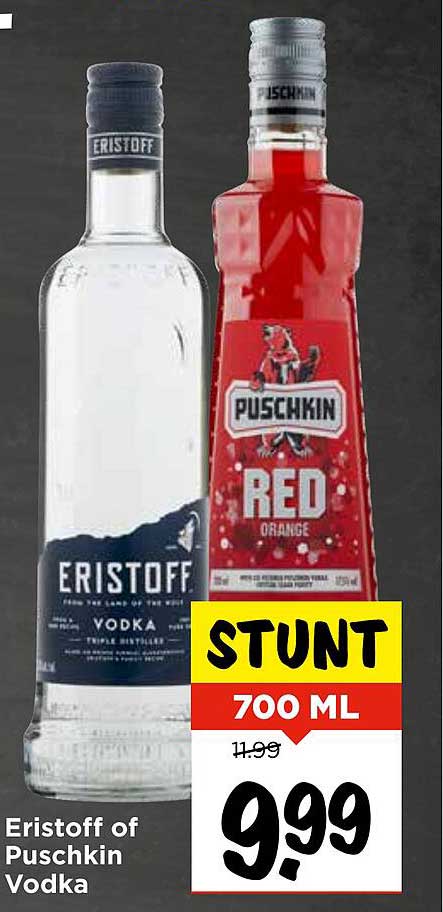 Eristoff of Puschkin Vodka