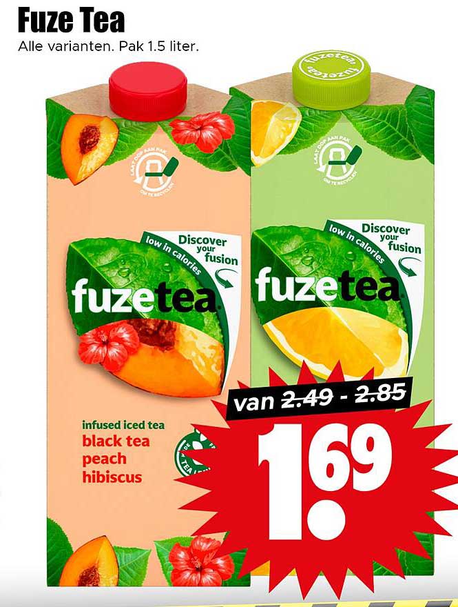 Fuze Tea 1.5 liter Alle varianten