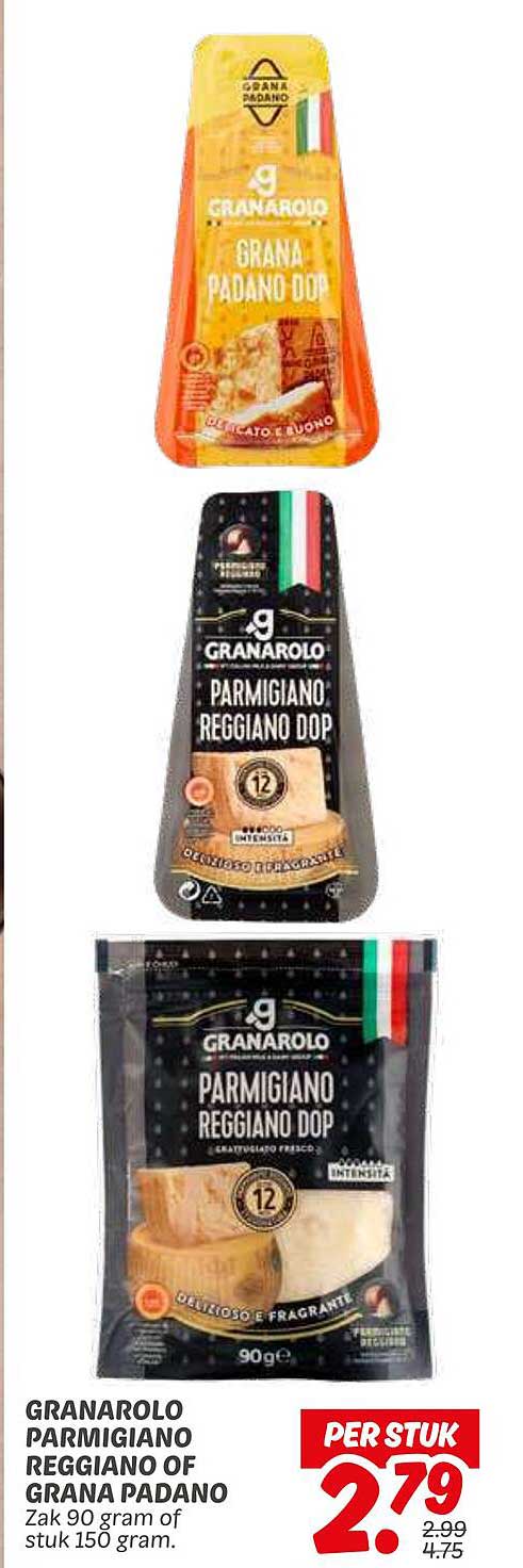 GRANAROLO PARMIGIANO REGGIANO DOP OF GRANA PADANO