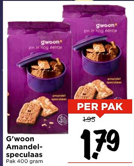 G’woon Amandel-speculaas