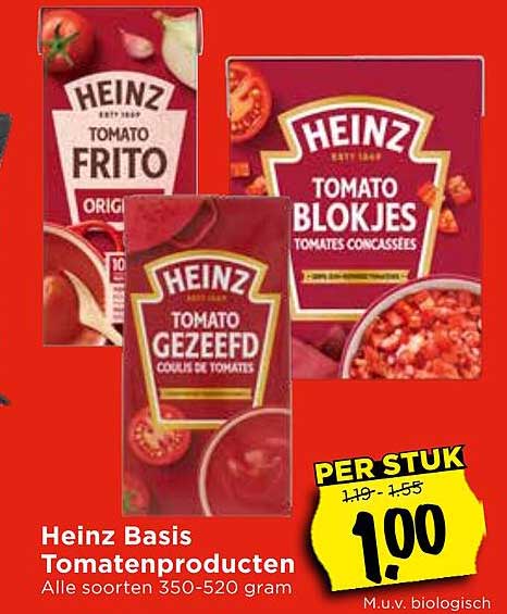 Heinz Basis Tomatenproducten