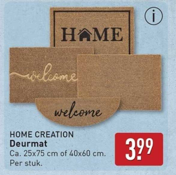 HOME CREATION Deurmat
