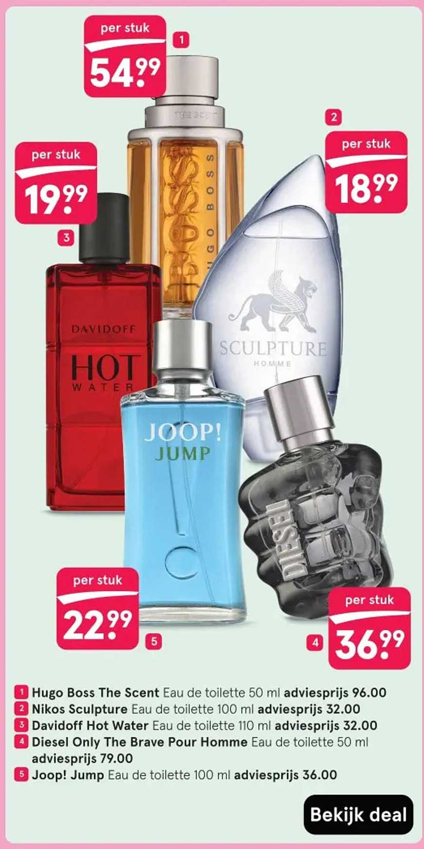 Hugo Boss The Scent Eau de toilette 50 ml adviesprijs 96.00