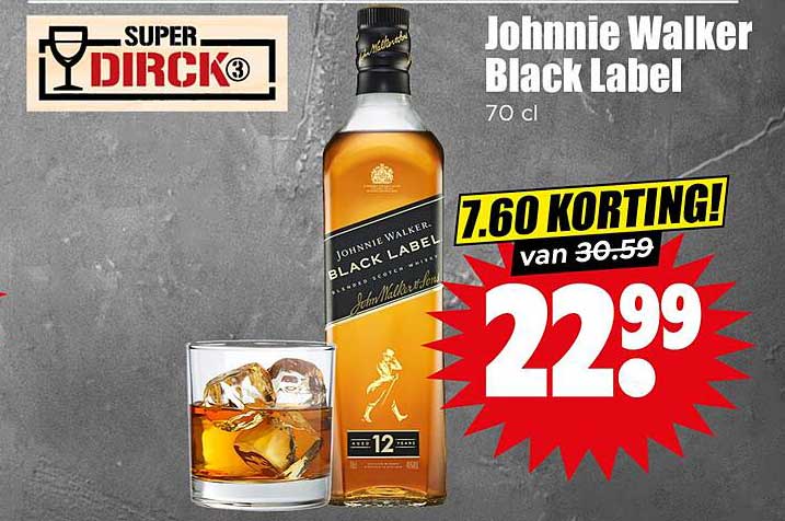 Johnnie Walker Black Label 70 cl