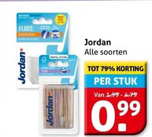 Jordan Alle soorten