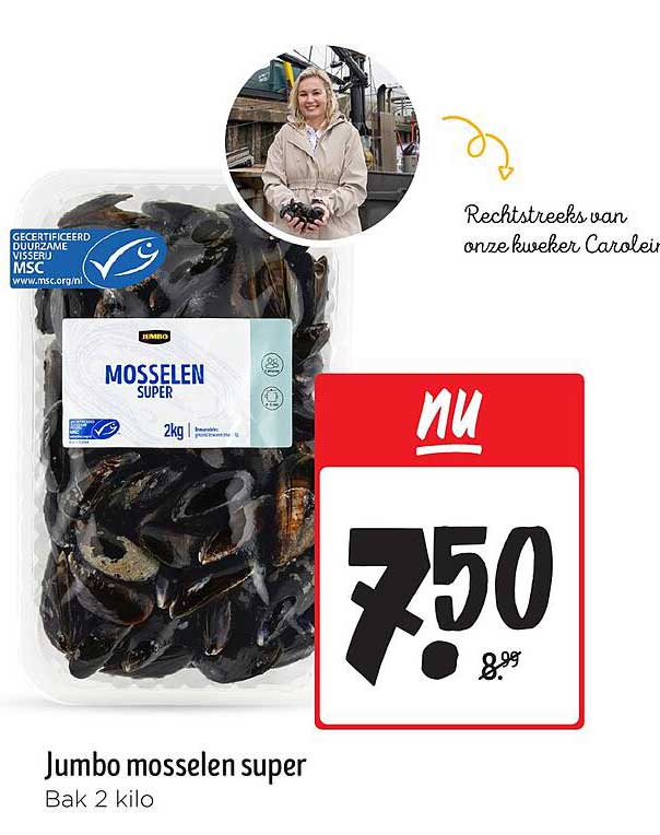 Jumbo mosselen super