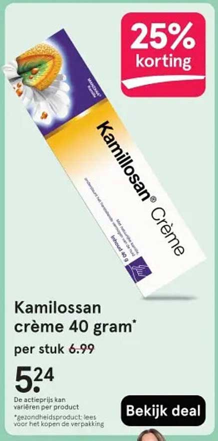 Kamilosan crème 40 gram*
