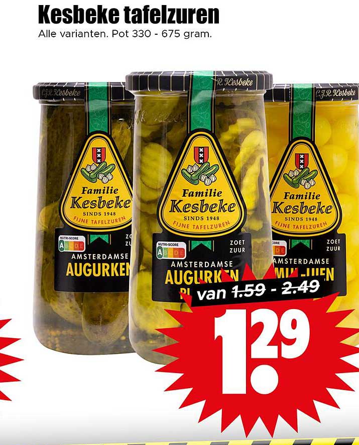 Kesbeke tafelzuren