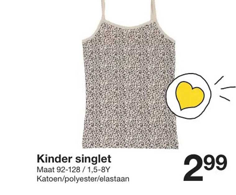 Kinder singlet