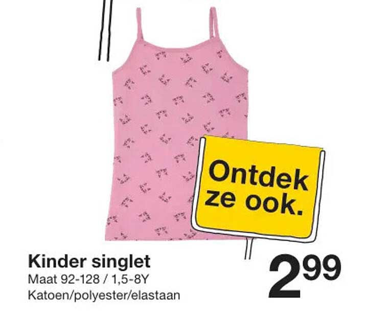 Kinder singlet