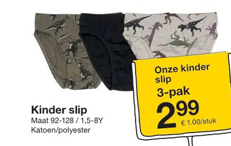 Kinder slip