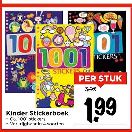 Kinder Stickerboek