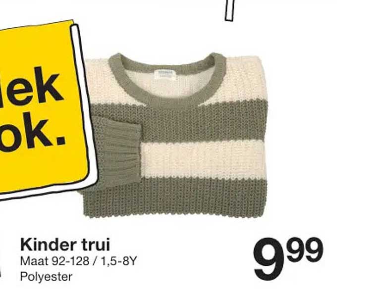 Kinder trui